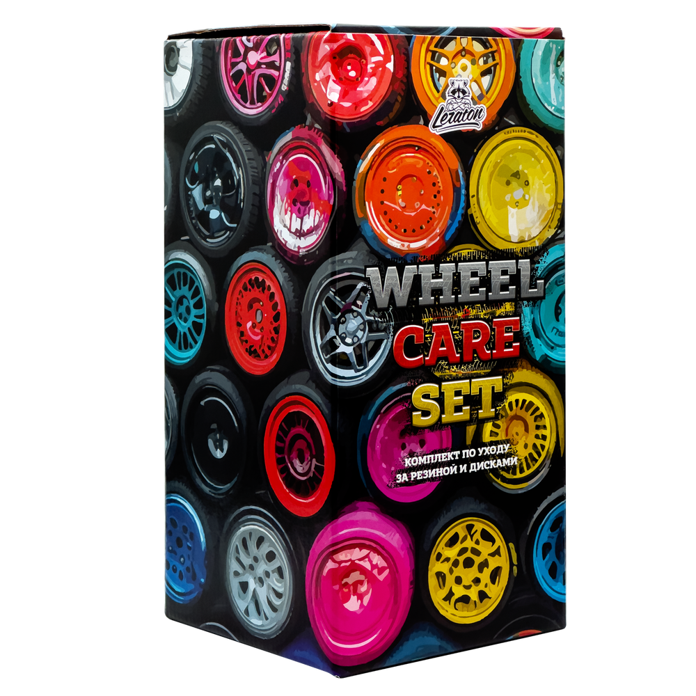 LERATON WHEEL CAR SET Комплект по уходу за резиной и дисками