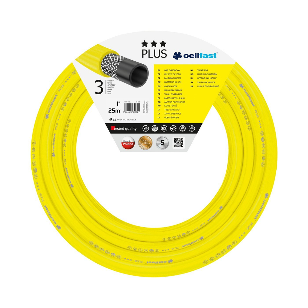 Шланг CELLFAST PLUS 1" 25 м