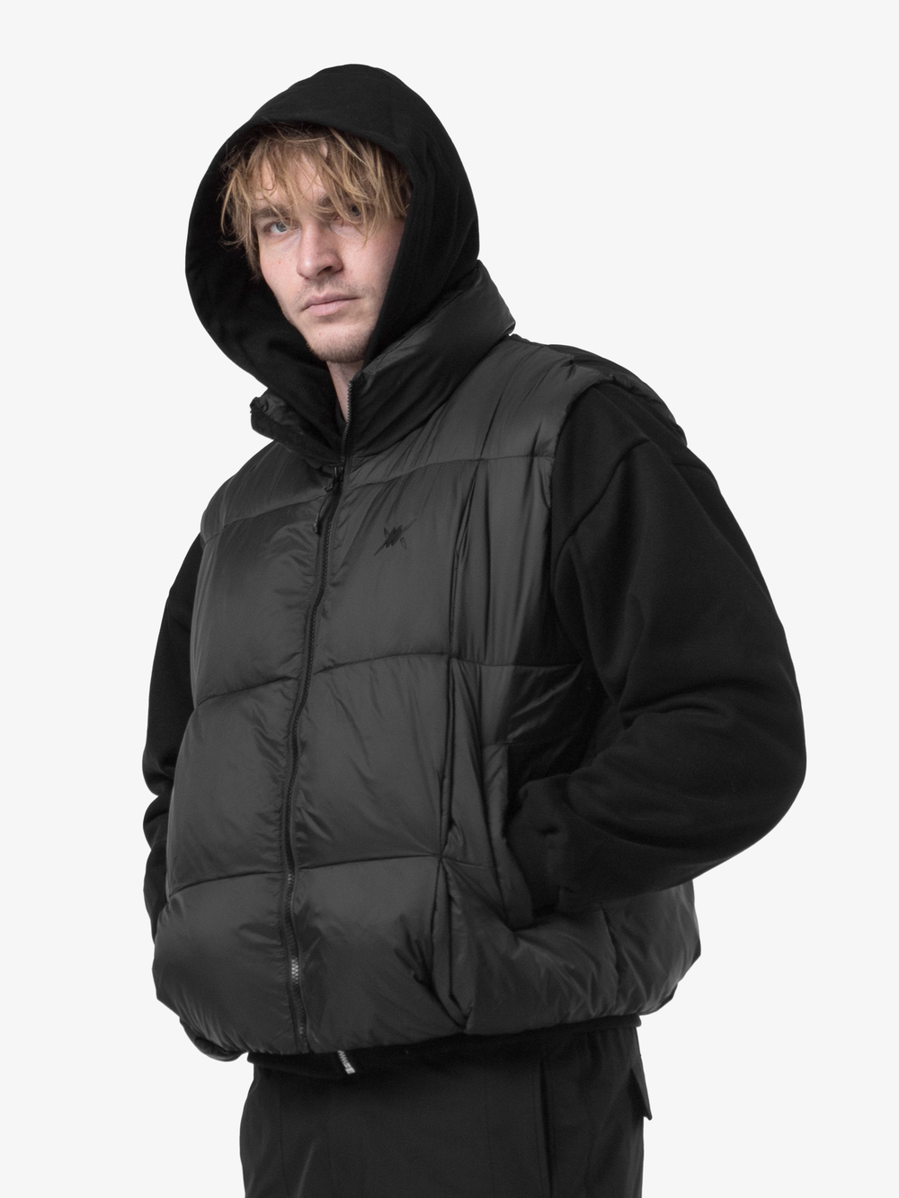 Пуховый жилет Acolyte М1 (Черный)