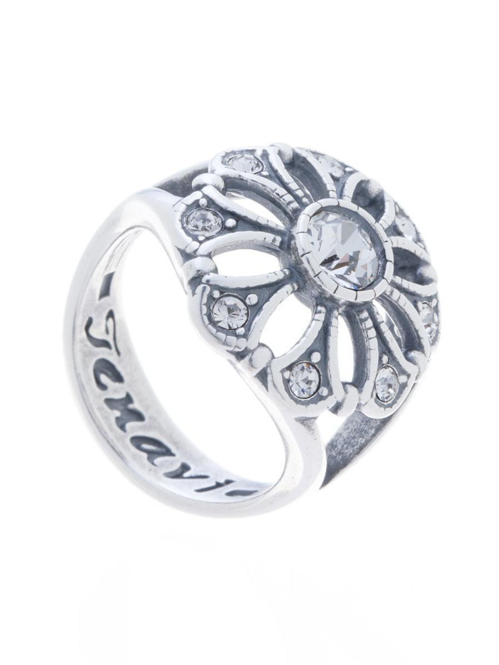 "Фельда" кольцо в серебряном покрытии из коллекции "Marella" от Jenavi