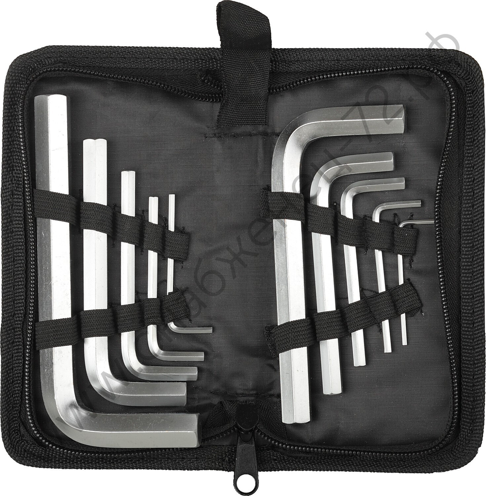 STAYER 10 шт, Набор коротких имбусовых ключей (2740-H10_z01)