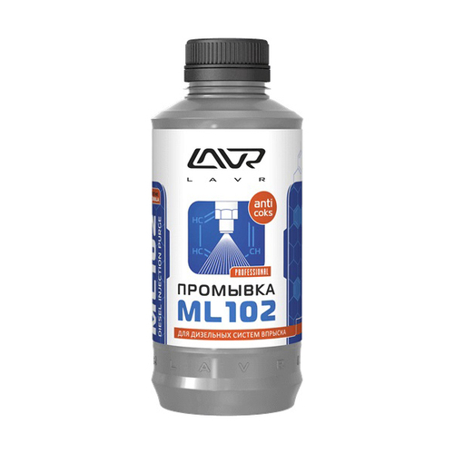 Промывка дизельных систем LAVR ML102 Diesel System Purge, 1000 мл LN2002