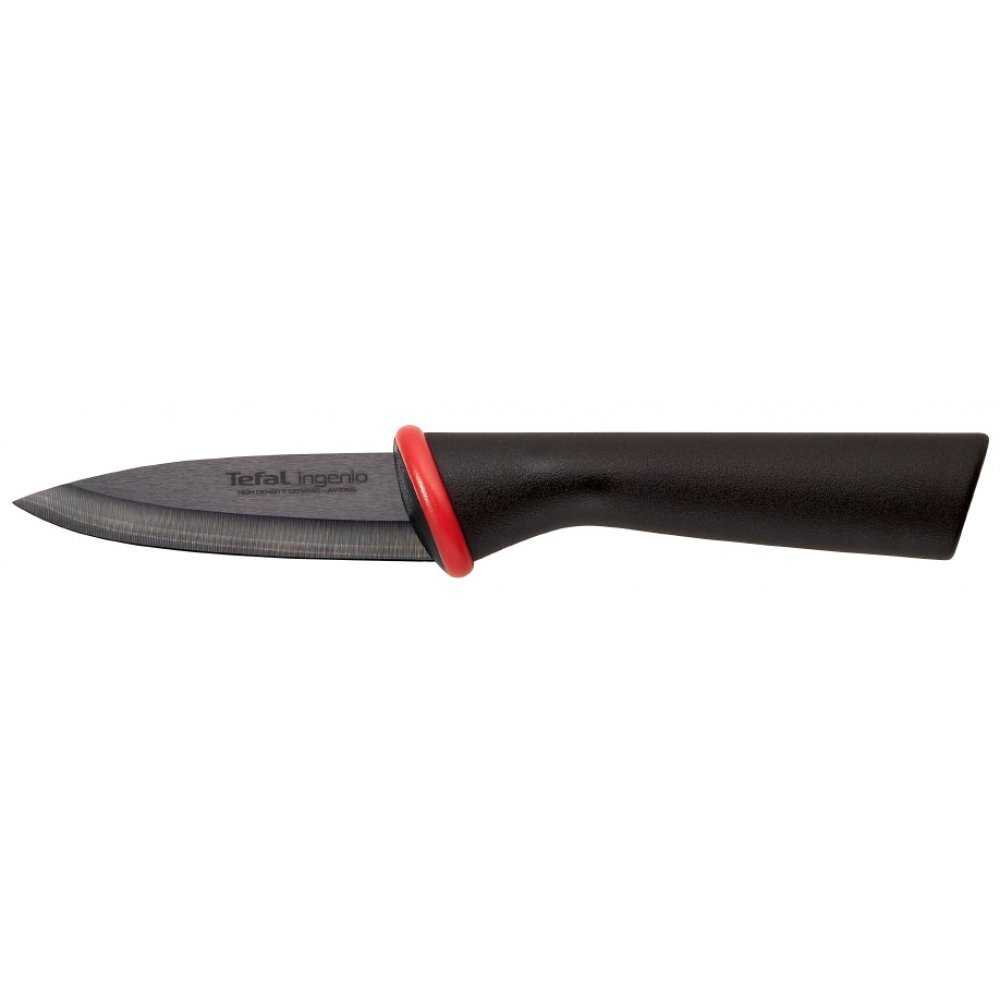 Нож для чистки овощей Tefal Ingenio Black K1520314