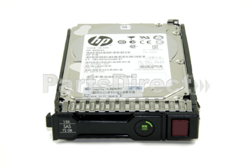 Жесткий диск HPE 652597-S21 HP G8 G9 72-GB 6G 15K 2.5 SAS