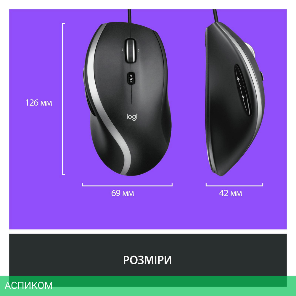 Мышь Logitech M500s (910-005784)