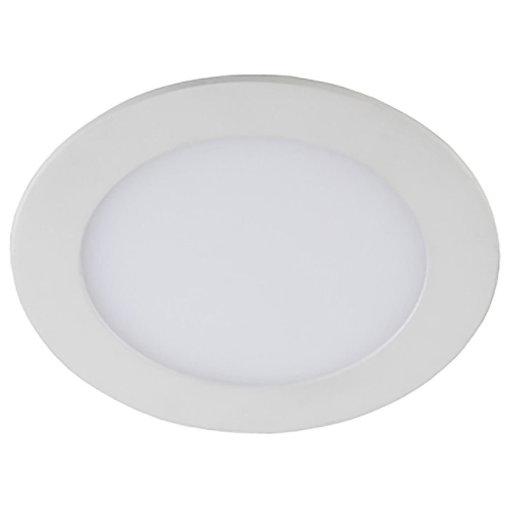 Светильник светодиодный встраиваемый Даунлайт ЭРА LED 1-12-4K Slim панель 12Вт 4000К круг | Downlight