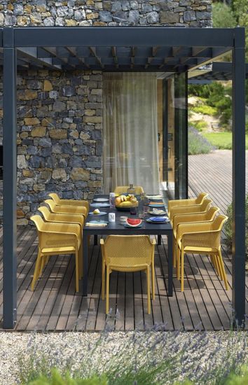 Стол металлический Rio Alu 210 Fix