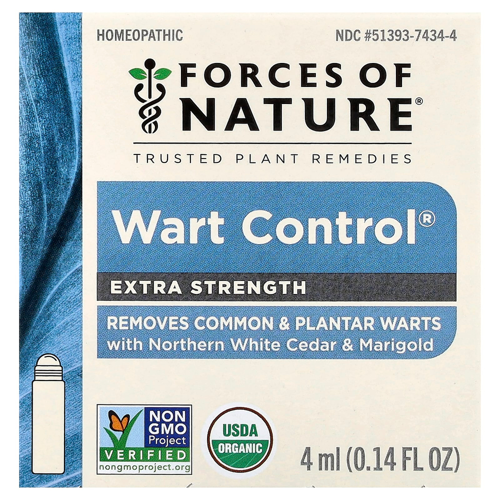 Forces of Nature, Wart Control®, 4 мл (0,14 жидк. унции)