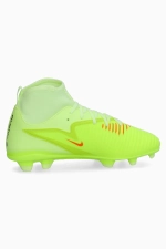 Бутсы Nike Phantom 6 High Club FG/MG Junior - желтый