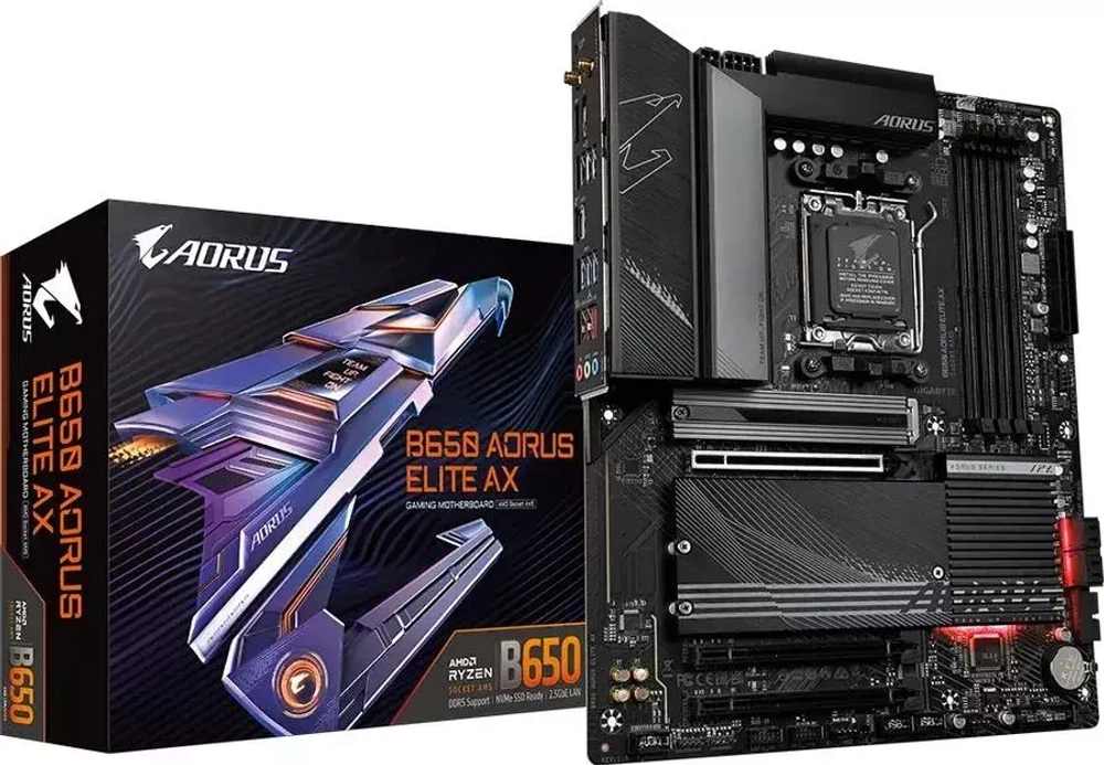 Материнская плата Gigabyte B650 AORUS ELITE AX, RTL