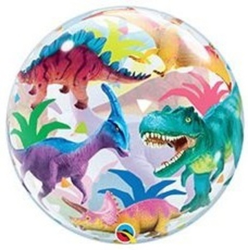 Шар Баблс "Разноцветные динозавры"