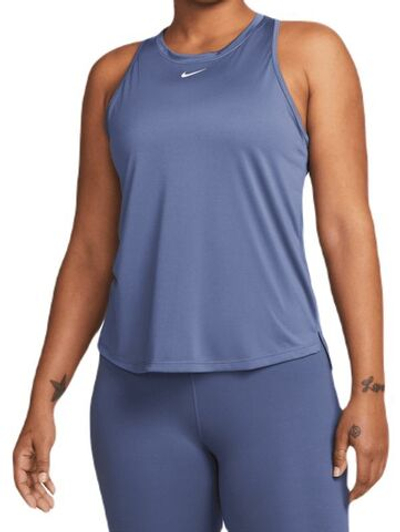 Женский топ теннисный Nike Dri-FIT One Tank - diffused blue/white