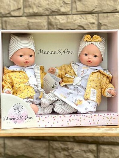 Набор Кукол 2шт Marina and Pau 40cм Pitus (M585)