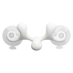 Крючок для душа настенный sven, organic, молочный