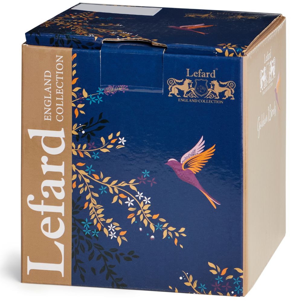 САХАРНИЦА LEFARD "GOLDEN BIRDS" 9,5*10 СМ 350 МЛ (КОР=36ШТ.)
