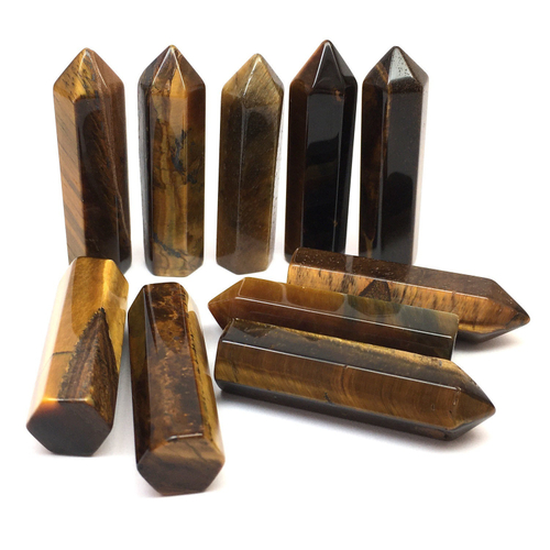 Тигровый глаз, мини-стелла 40 мм