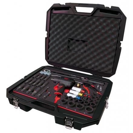 Цена на MIGHTY SEVEN (NC-4255QC) Набор пневмоинструмента 1/2" с принадлежностями, кейс, 41 предмет