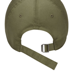 Теннисная кепка Nike Club Unstructured Futura Wash - medium olive/white