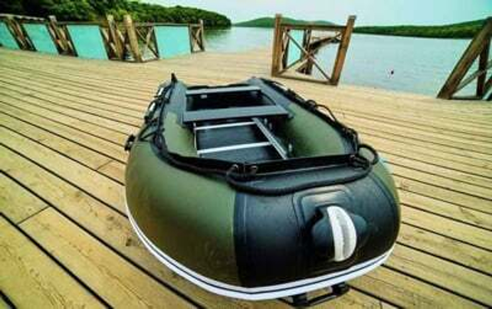 Лодка ПВХ STORMLINE Adventure Standard Aluminium 400
