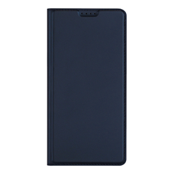 Чехол книжка из PU кожи синего цвета от Dux Ducis для Honor Magic 7, серия Skin Pro Series Case