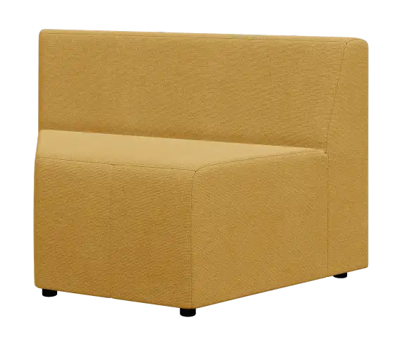 Секция с широкой спинкой Геометрия 137*70*85