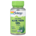 Solaray, True Herbs, гель алоэ вера, 100 растительных капсул