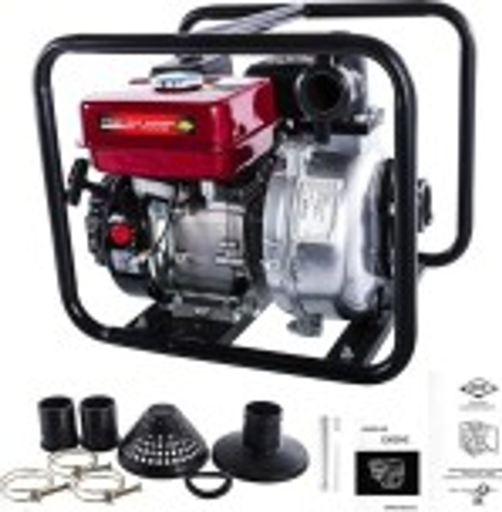 Мотопомпа бензиновая DDE PH50 для слабозагрязненной воды, высоконапорная