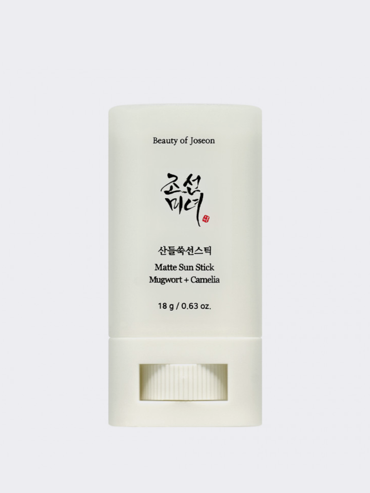 Beauty of Joseon Матирующий солнцезащитный стик Matte Sun Stick Mugwort+Camelia SPF 50+ PA++++