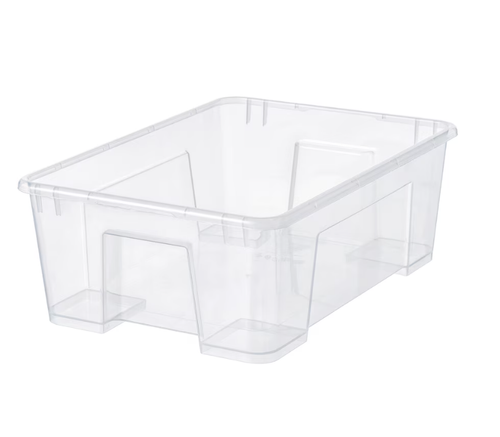 САМЛА SAMLA Коробка 39x28x14 см, прозрачная