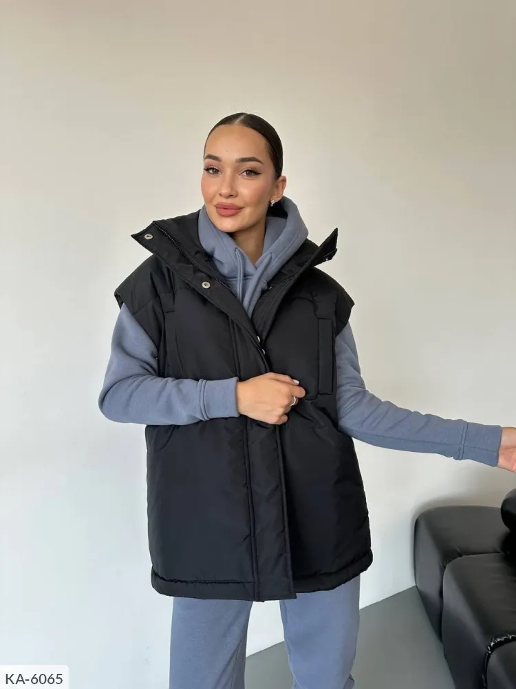 Жилет KA-6060 Фабрика Моды