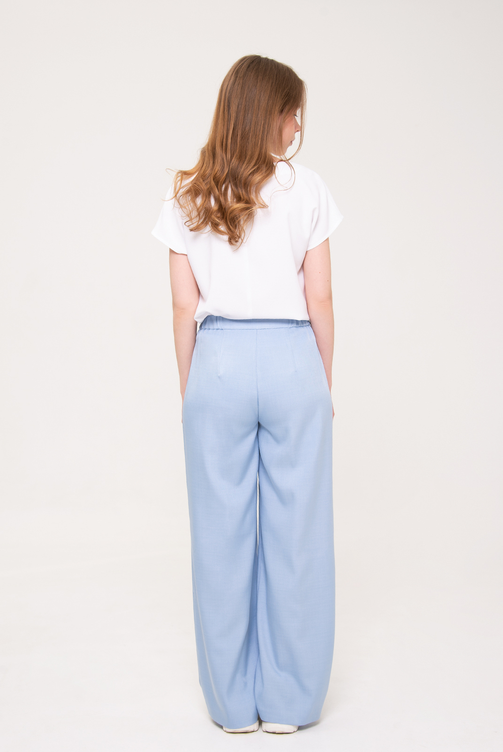 Брюки женские 3393ВЕБ, голубой #479Гол023393ВЕБ