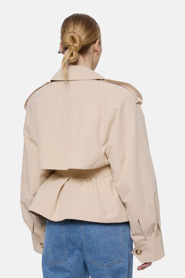 Короткий тренч Yves