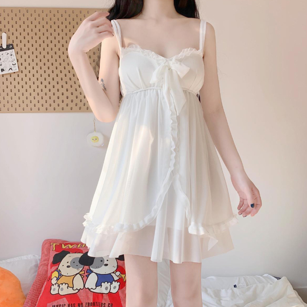 Пеньюар(винтаж) сорочка+халат 107#