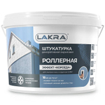 Штукатурка декоративная роллерная Лакра с эффектом короеда 15 кг