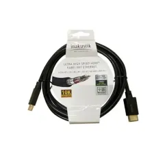 Inakustik White Ultra High Speed HDMI 1m