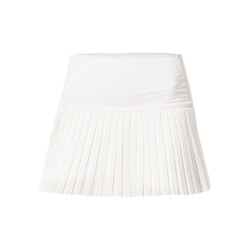 Женская теннисная юбка Lucky in Love Hi Chop Pleated Women - White
