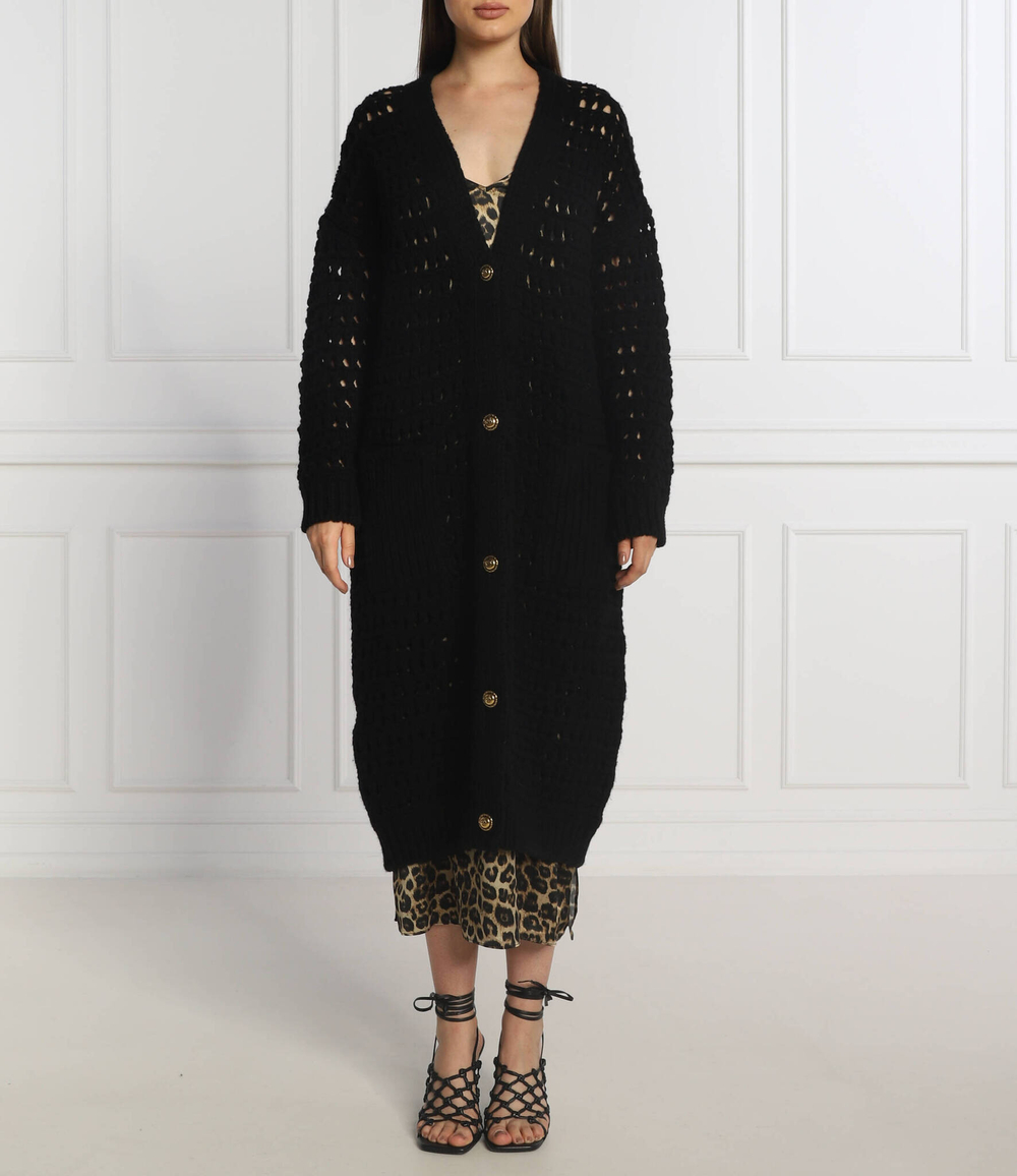 Хлопковый кардиган mimosa Pinko - черный(1G18C6 A0AD)