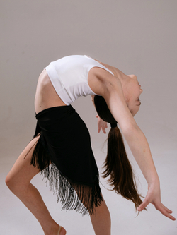 Юбка-косынка Young Lady Oil, Черный