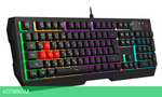 Клавиатура A4Tech Bloody USB Multimedia for gamer LED (B140N)