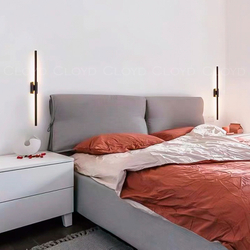 Бра Cloyd LINEAS-D W1 / выс. 60 см- 4000K - черный матовый (арт.20864)