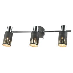 Светильник настенно-потолочный спот Rivoli Lethe 3123-303 3 х Е14 40 Вт поворотный модерн с выключателем | Rivoli