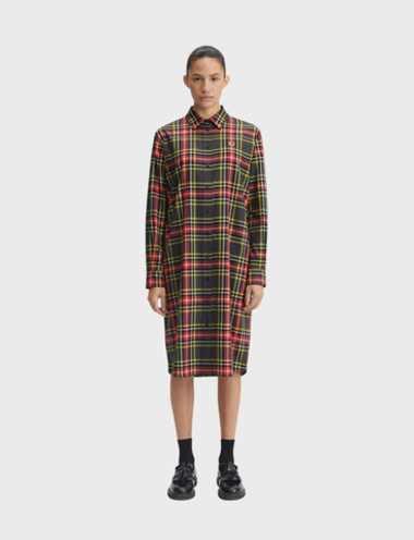 Платье FRED PERRY Tartan Shirt Dress