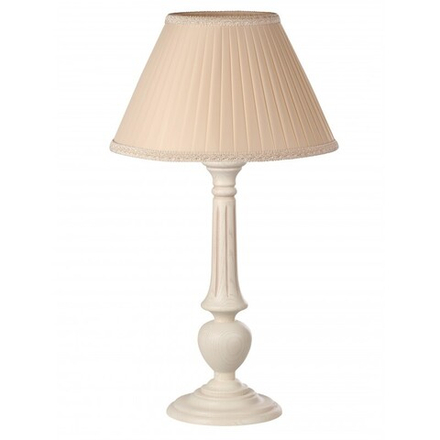 Лампа настольная «Лаура» бежевый дуб с коричневой патиной Л04БЖК