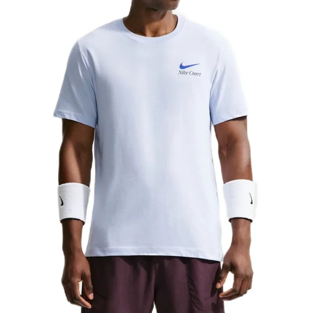 Мужская теннисная футболка Nike Court Dri-Fit Tennis - palest purple