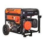 Электростанция АВРОРА AGE 7500 DSX на колесах