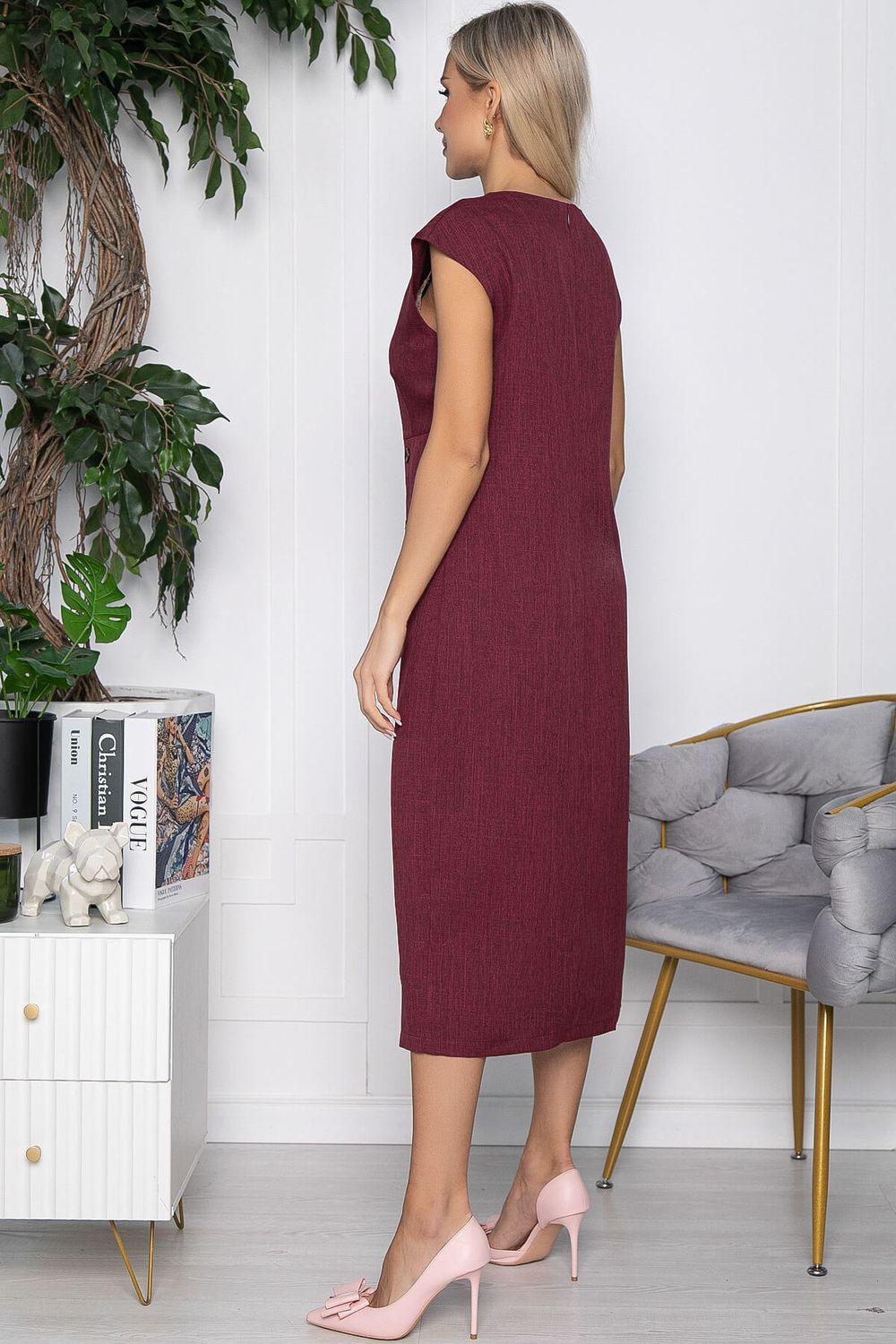 Платье Твоё настроение (бордо) П10197 LT Collection