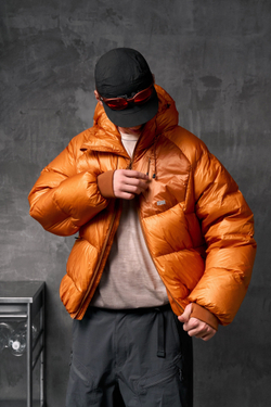 Куртка Nothomme Chasing The Light Down Jacket "Sunrise Orange"