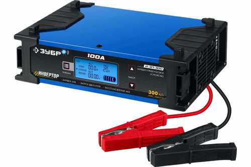 Инверторное зарядно-предпусковое устройство ЗУБР И-ЗП-400 59323