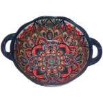 Форма керамическая для запекания «Марракеш» синяя 24*19,5*7см