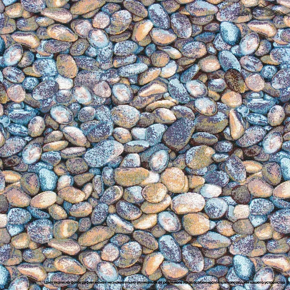 Гобелен &quot;Юг камни&quot; | ш.160 см | 350 г/м² | полиэстер 51%/хлопок 49%